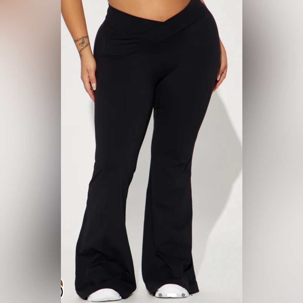 Black Flared Pants